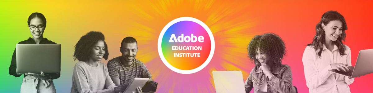 Adobe Education Institute banner