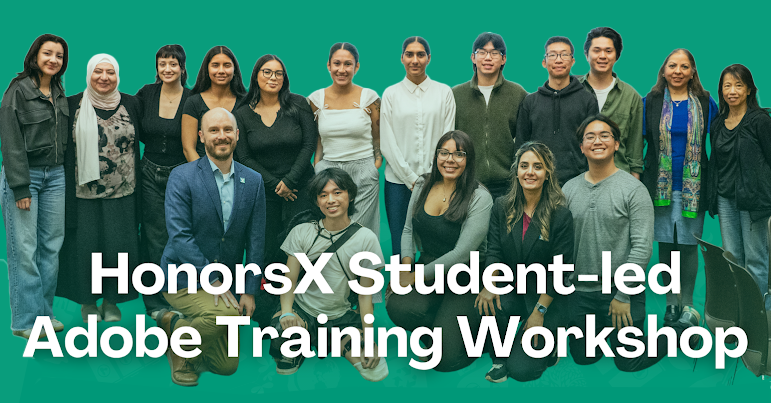 SJSU Honors X students