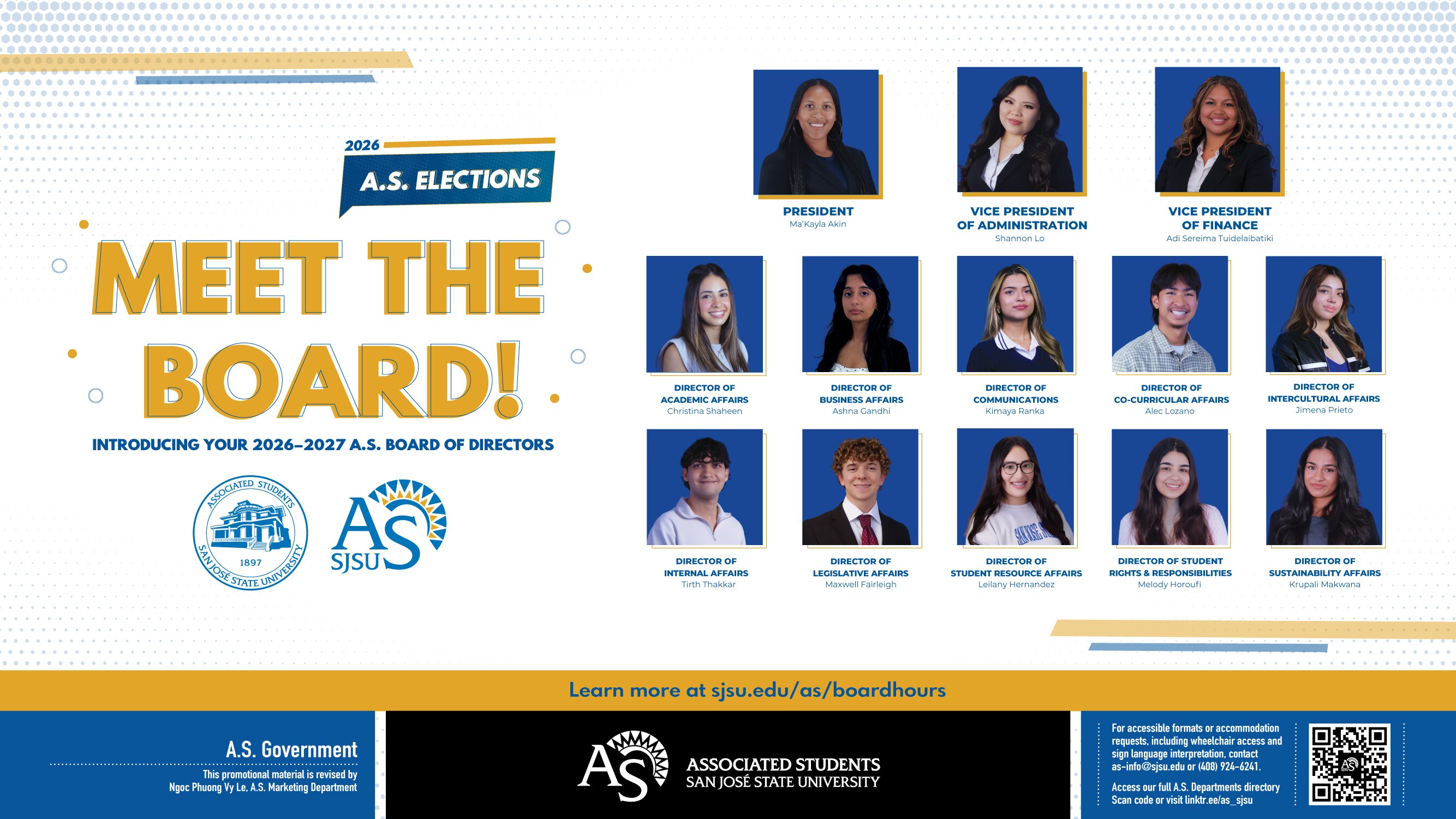 Meet the 2026-2027 Board of Directors