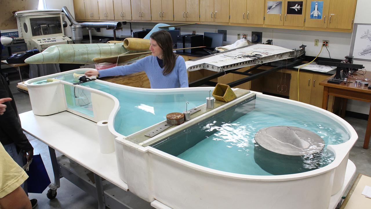 Student at Open House