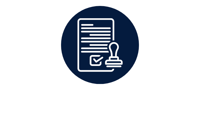 Permits icon graphic