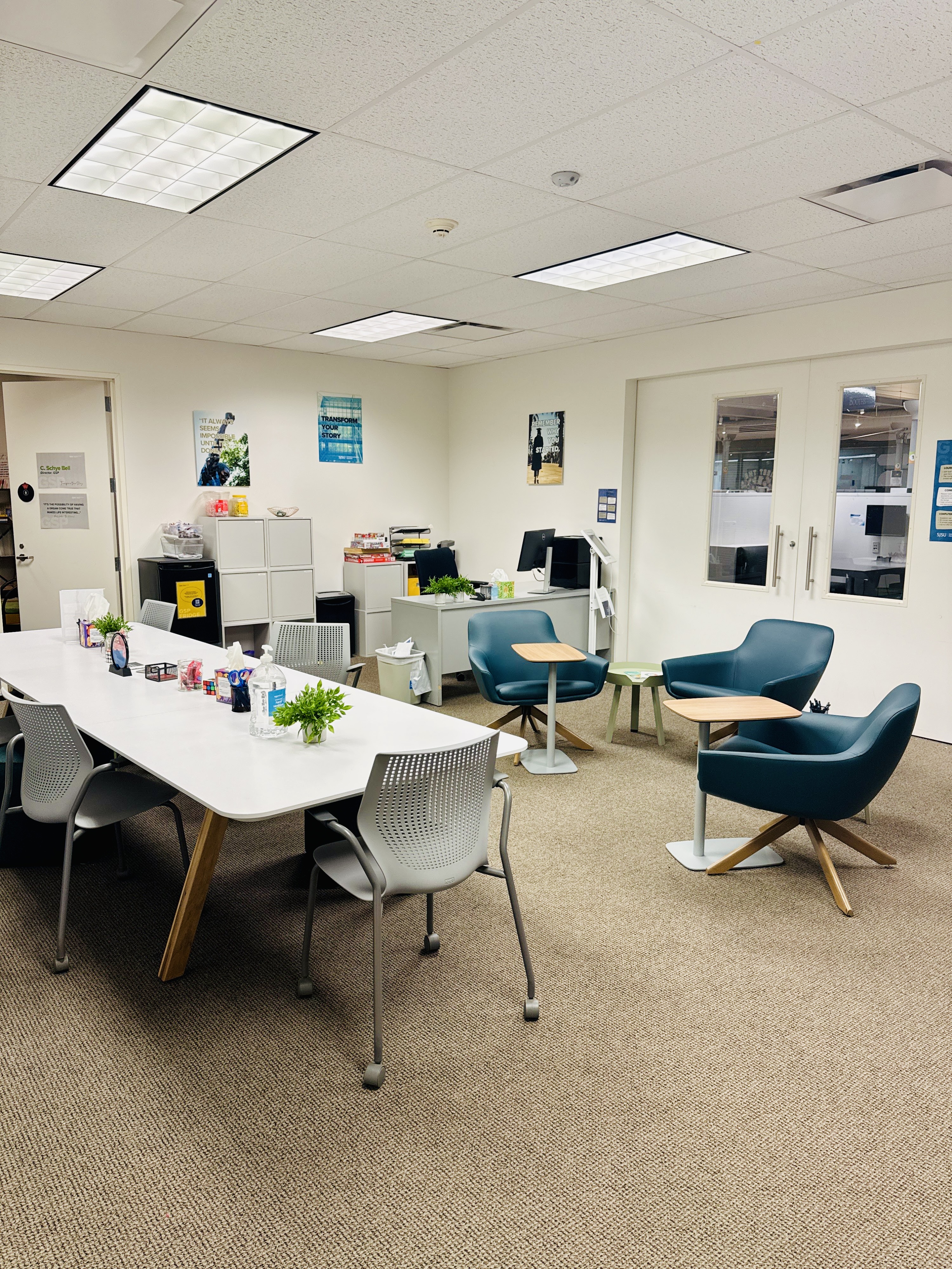 Guardian Scholars Lounge inside of the gsp lounge