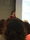 October 2017 Dr. Miranda Worthen delivers talk about her research