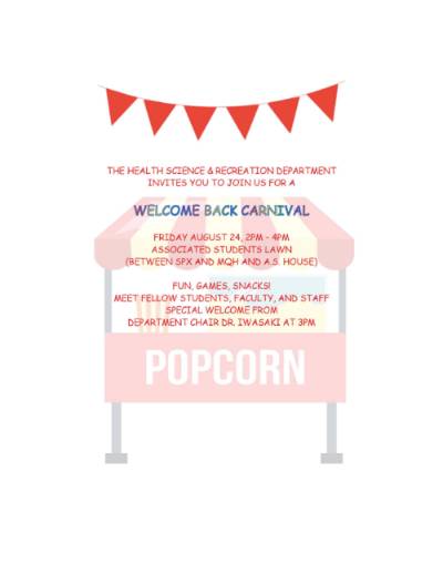HSR Welcome Back Carnival F18