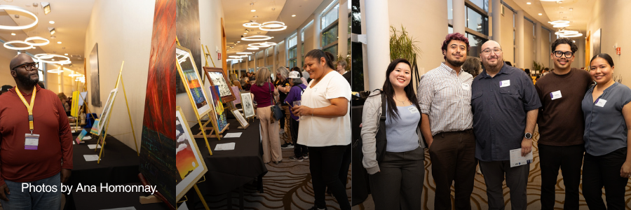 Art exhibit photos