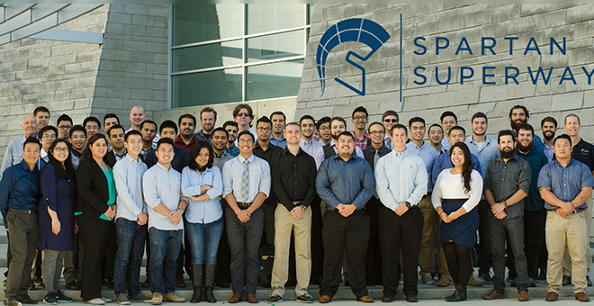 Picture of 2015-2016 Spartan Superway Team