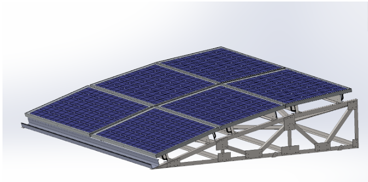 Rendering of Solar Panel